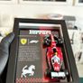 FERRARI Frame with Lewis Hamilton 1:43 Replica Image 5