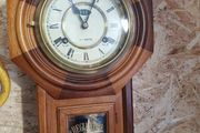 Vintage octagonal wall clock