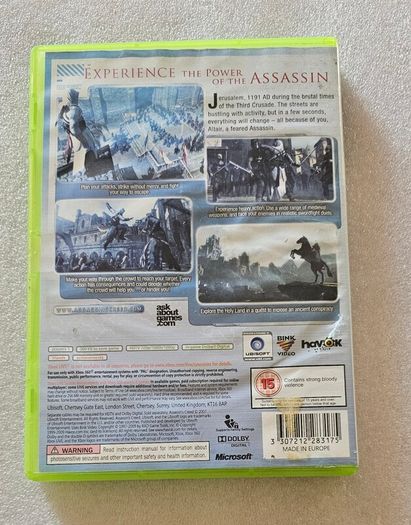 Assassins Creed Xbox 360
