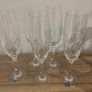 5 Crystal Champagne Flutes Image 2