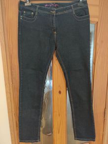 Denim Co skinny fit navy jeans size UK16/18 EU44/46 Postage included
