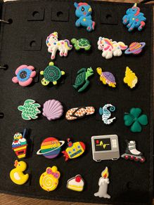 Croc charms unicorns, sea life, rainbow etc.