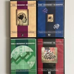 The Chomsky Sessions 4 x DVD Noam Chomsky Z Video Mint
