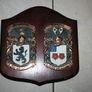 2 Personalized Double Irish Coat of Arms Knight Shield Plaque Image 6