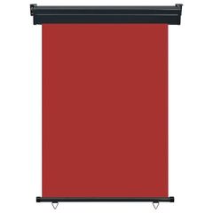 Balcony Side Awning 125x250 cm Red