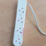Duronic eight socket double-sided with surge - protected 2 m extension lead Image 2