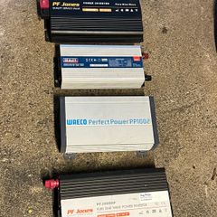 invertors and leisure battery's for campers