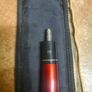 JIMMY WHITE snooker pool cue Arg-17 red black two piece 18oz Image 6