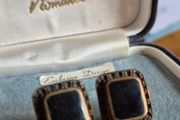 Vintage Black Earrings