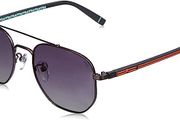 FILA Unisex SFI096 Sunglasses, Matt Gun Metal