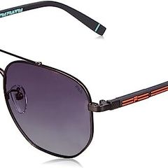FILA Unisex SFI096 Sunglasses, Matt Gun Metal