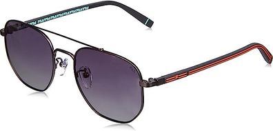 FILA Unisex SFI096 Sunglasses, Matt Gun Metal
