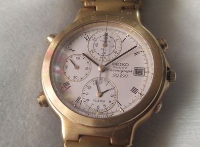 Vintage Seiko Chronograph Alarm Watch