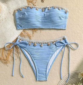 new bikini beach shell romantic style fits Xs s