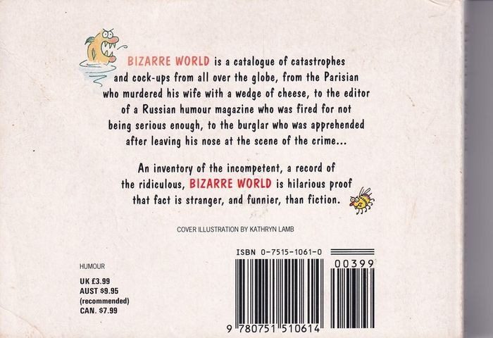 Bill Bryson Bizarre World 1993 Softback Warner Books Uk