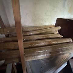 Seagrass rush rolls, about 8, still wrapped (mats or blinds)