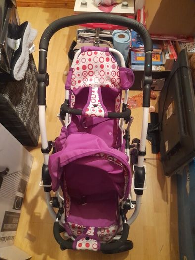 Child's Desk Chair,  2 Toy buggys & Toy Car