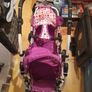 Childrens dolls buggy, car and desk chair Image 4