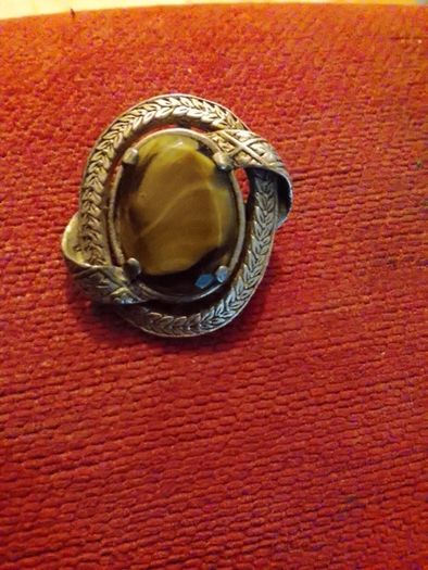 Gold plated brooches