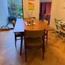 West Elm extendable dining table - mid-century Image 6