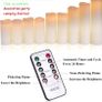 LED Candles, OSHINE Flameless Candles (H 4"5" 6"7" 8"9") Set of 9 Real Wax Pillar Flickering Battery Candles With10-key Remote Control Timer 300 Hours(Not Included Batteries)choice suit for all ages from children to Image 5