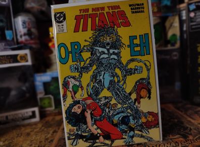 The New Teen Titans ! Issue #46 ! Copper Age Comic ! 1988 ! By DC Comics !