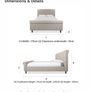 Super king bed frame + mattress Image 5