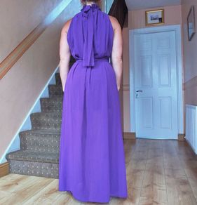 Purple Maxi dress, one size