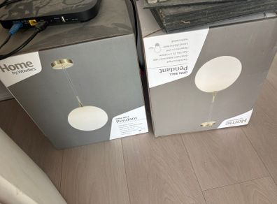 Woodies pendant lights - new