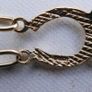 Vintage Horseshoe 9ct Solid Gold Bracelet Length 8" - 5,34g Image 5