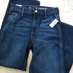 Gap Teen Carpenter Denim Jeans age 13 to 14 years - New with tags