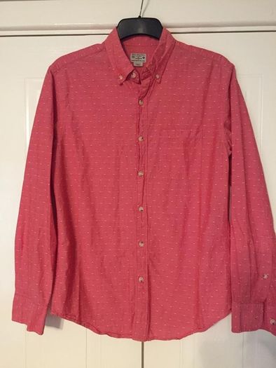 Men's  Pink Collar Shirt