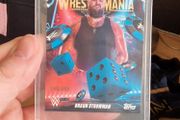 WWE WORLD 2025 Braun Strowman 246/499 Topps Wrestlemania 41 Exclusive Card