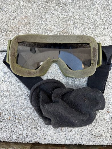 Airsoft Multicam Helmet + ESS Tactical Goggles Set