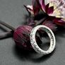 Vintage Diamond Eternity / Wedding Band Ring - Platinum Image 7