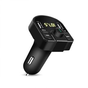 Fast Charge Charger Bluetooth 4.2 MP3 Player Handsfree Car Kit FM Transmitter support TF Card U disk QC2.0 3.1A Fast Dual USB Charger Power Adapter
