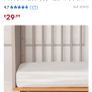 Baby elegance cot mattress Image 3