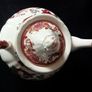 Masons Ironstone "Mandalay Red" Tea Set with Teapot Image 9