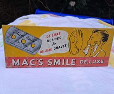 Mac's Smile Deluxe Mid Century Aluminium Enniscorthy Sign