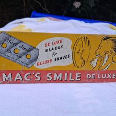 Mac's Smile Deluxe Mid Century Aluminium Enniscorthy Sign