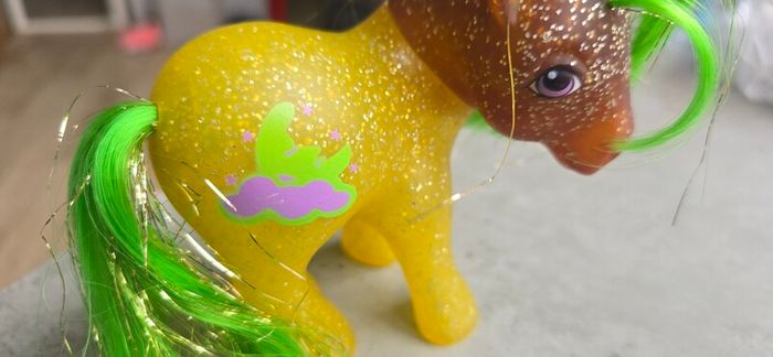 Mail Order Napper MO HTF Rare Sparkle Ponies MLP G1 My Little Pony