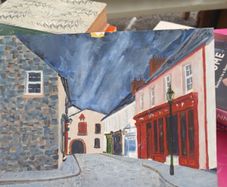 original oil on canvas paintings Signed not framed
