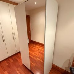 Wardrobe with mirror