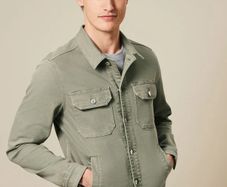 Brand New with tags Size 4XL Next Dark Green Single Pocket Shacket With Wool