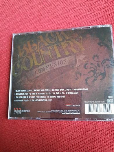 Black Country Communion Self-titled CD 2010  - Autographed By Glenn Hughes & Derek Sherinian