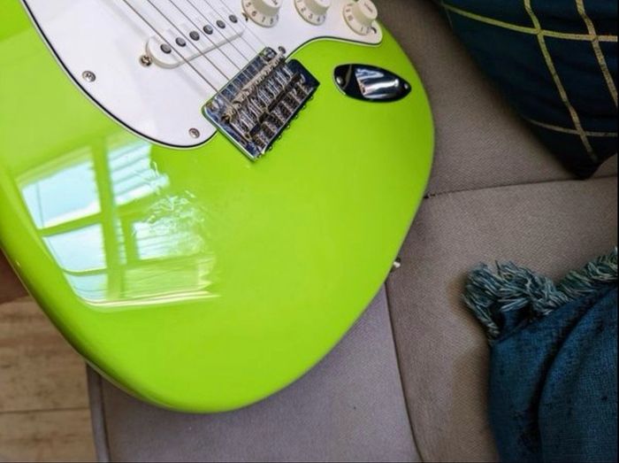 Fender Limited Edition Player Series Stratocaster in Electron green
