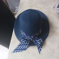 S.H.T. Navy Summer Hat. New - No Tag.