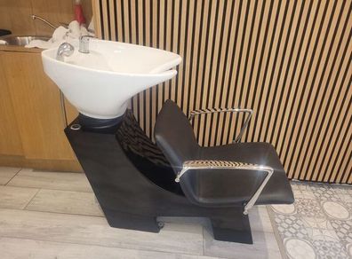 Basin and styling chairs