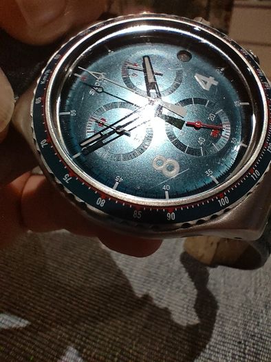Swatch Irony Chrono Blue - used, very good condition.