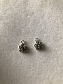 Sterling silver earrings pendants